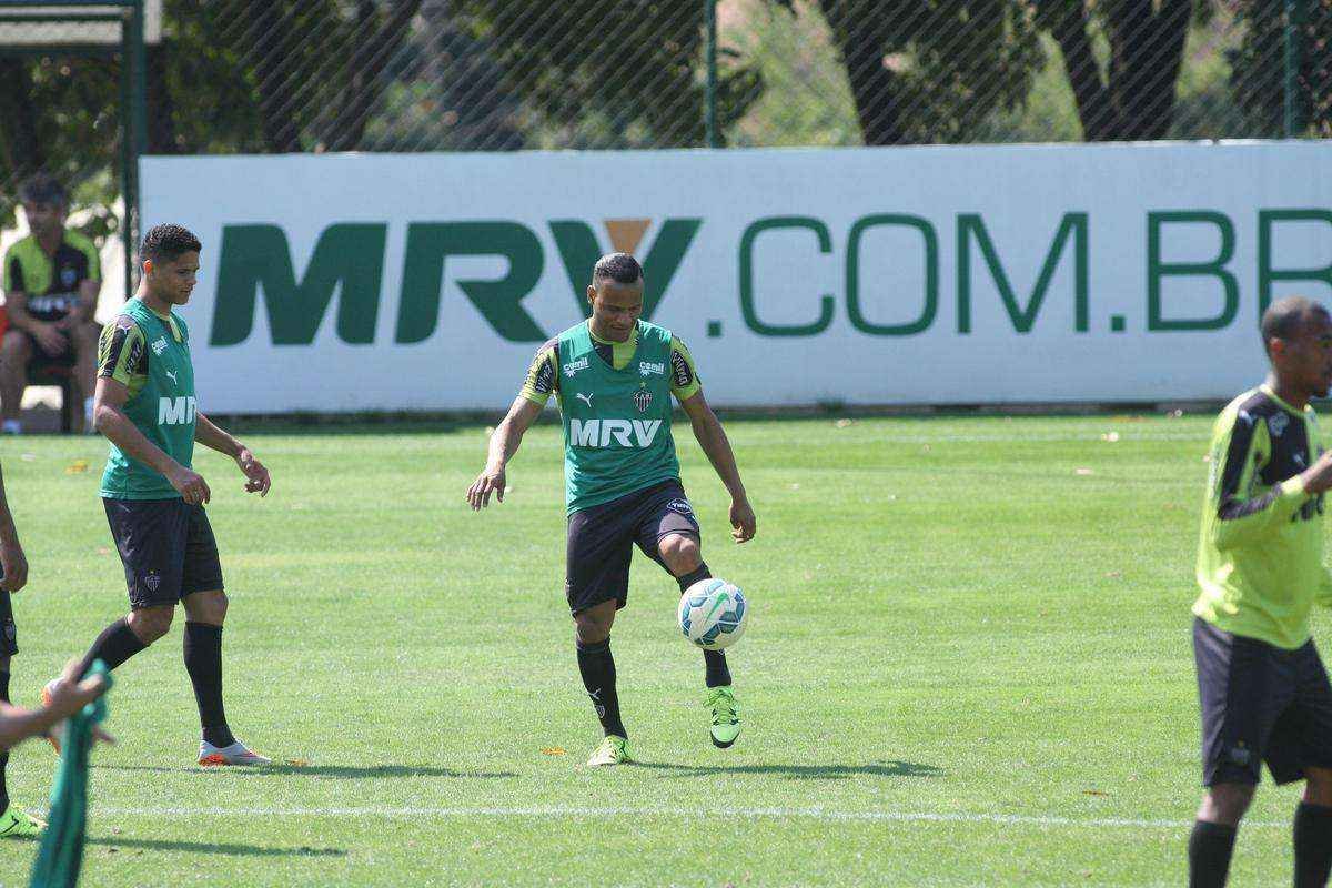 Imagens do treino do Atltico nesta tera, na Cidade do Galo