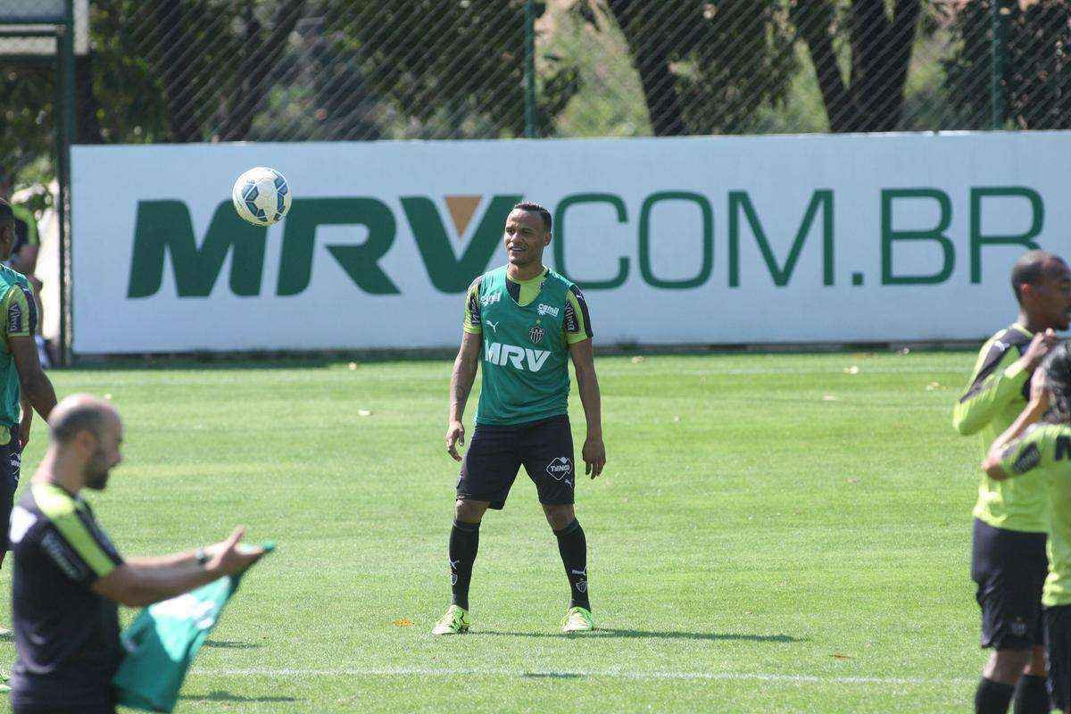 Imagens do treino do Atltico nesta tera, na Cidade do Galo