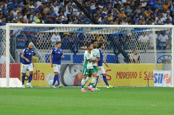 Imagens do duelo das equipes celeste e alviverde, pelas oitavas de final da Copa do Brasil
