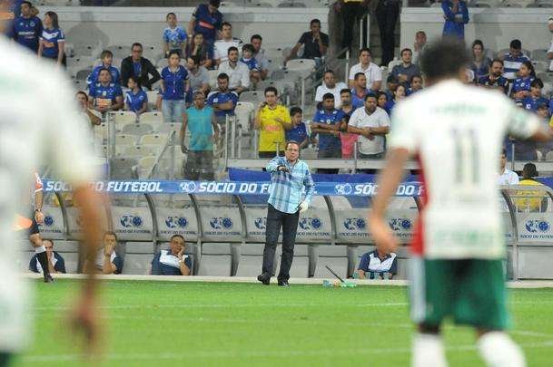 Imagens do duelo das equipes celeste e alviverde, pelas oitavas de final da Copa do Brasil