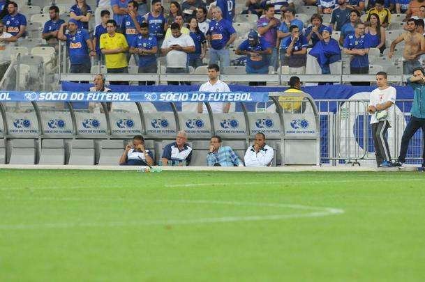 Imagens do duelo das equipes celeste e alviverde, pelas oitavas de final da Copa do Brasil