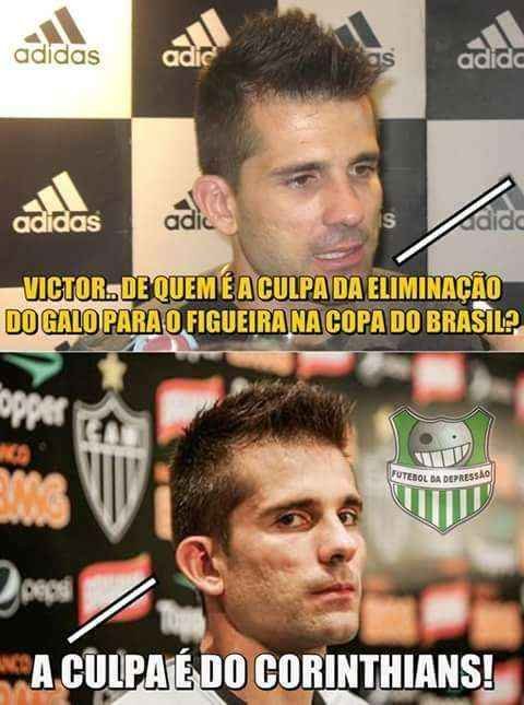 Memes da eliminao do Atltico na Copa do Brasil com a derrota para o Figueirense