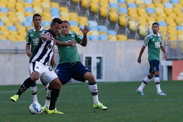 Confira as foto do jogo Fluminense x Atlético