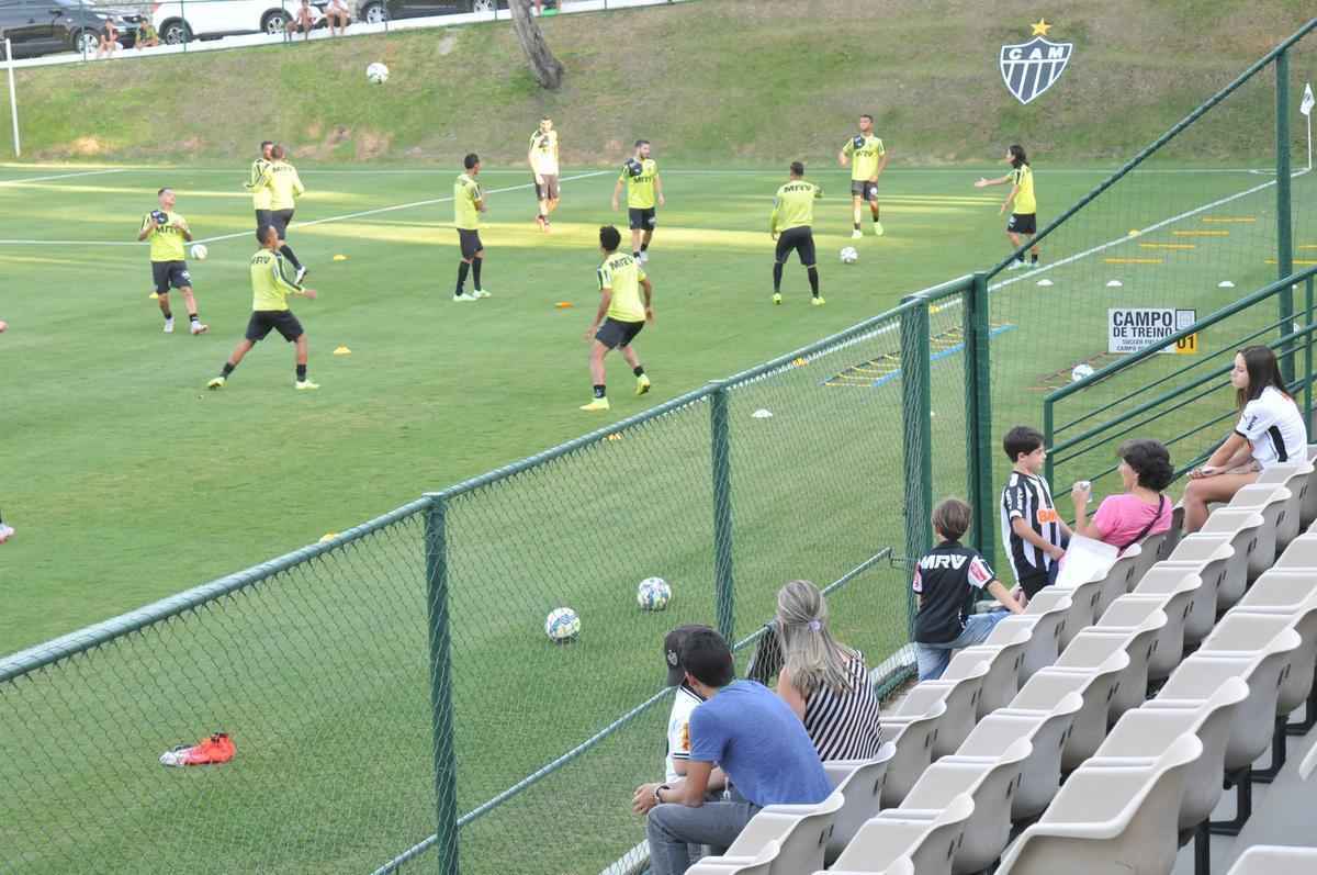 Atltico fez ltimo treino antes de duelo contra o Furaco pelo Campeonato Brasileiro