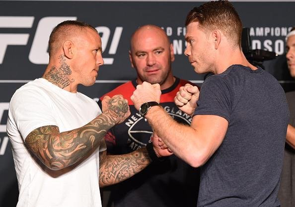 Encarada entre Ross Pearson e Paul Felder