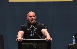Veja imagens da super coletiva do UFC em Las Vegas - Presidente Dana White