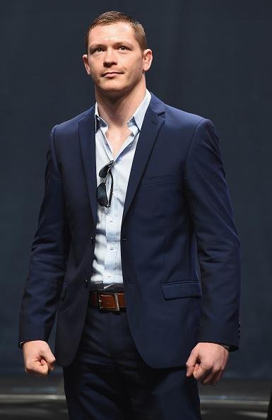 Veja imagens da super coletiva do UFC em Las Vegas - Joseph Duff, ltimo lutador a vencer Conor McGregor. Ele encara Dustin Poirier no UFC Dublin 2, dia 24 de outubro