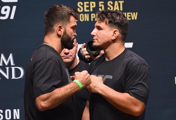 Confira a galeria de fotos da pesagem do UFC 191 - Andrei Arlovski x Frank Mir