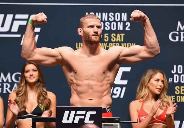 Confira a galeria de fotos da pesagem do UFC 191 - Jan Blachowicz 