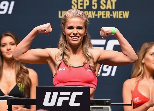 Confira a galeria de fotos da pesagem do UFC 191 - Paige VanZant
