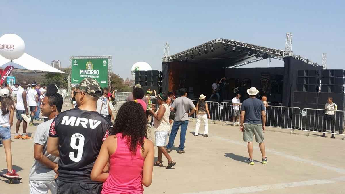 Show do grupo Gamp no Mineirão