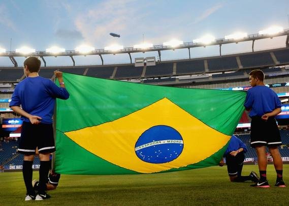 Imagens da goleada do Brasil sobre os EUA em amistoso disputado em em Foxborough