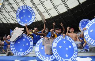 Torcedores celestes foram maioria no jogo da 25 rodada do Campeonato Brasileiro