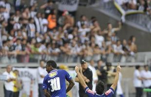 Willian marcou o gol do Cruzeiro no primeiro tempo e contou com falha de goleiro Victor no lance