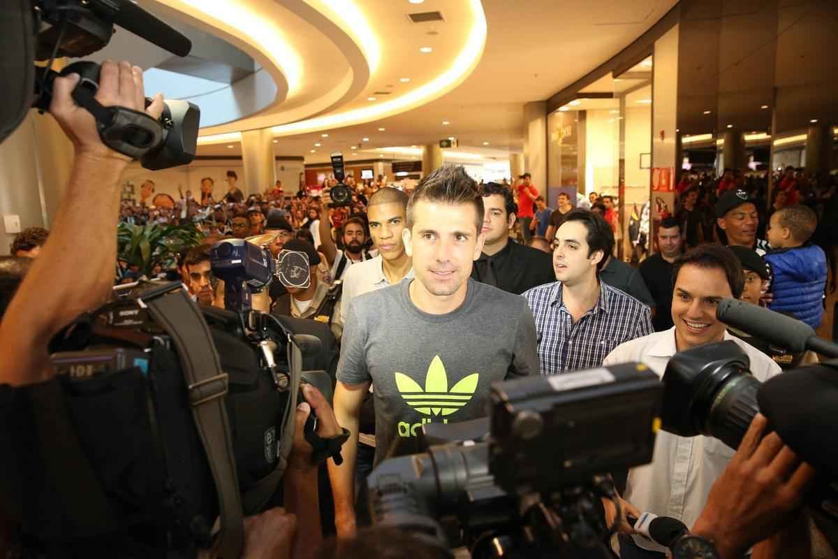 O goleiro  sempre um dos mais assediados pela torcida