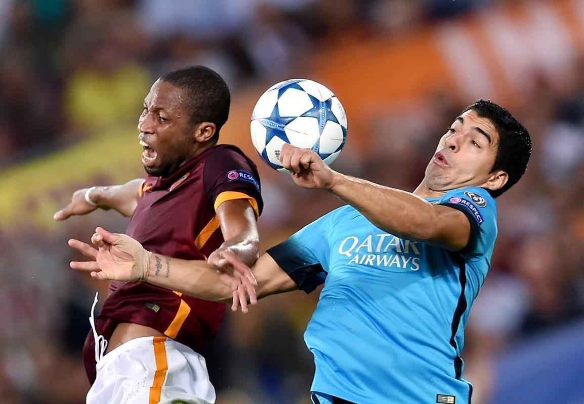 Roma e Barcelona empatam por 1 a 1 em estreia na Liga dos Campees 