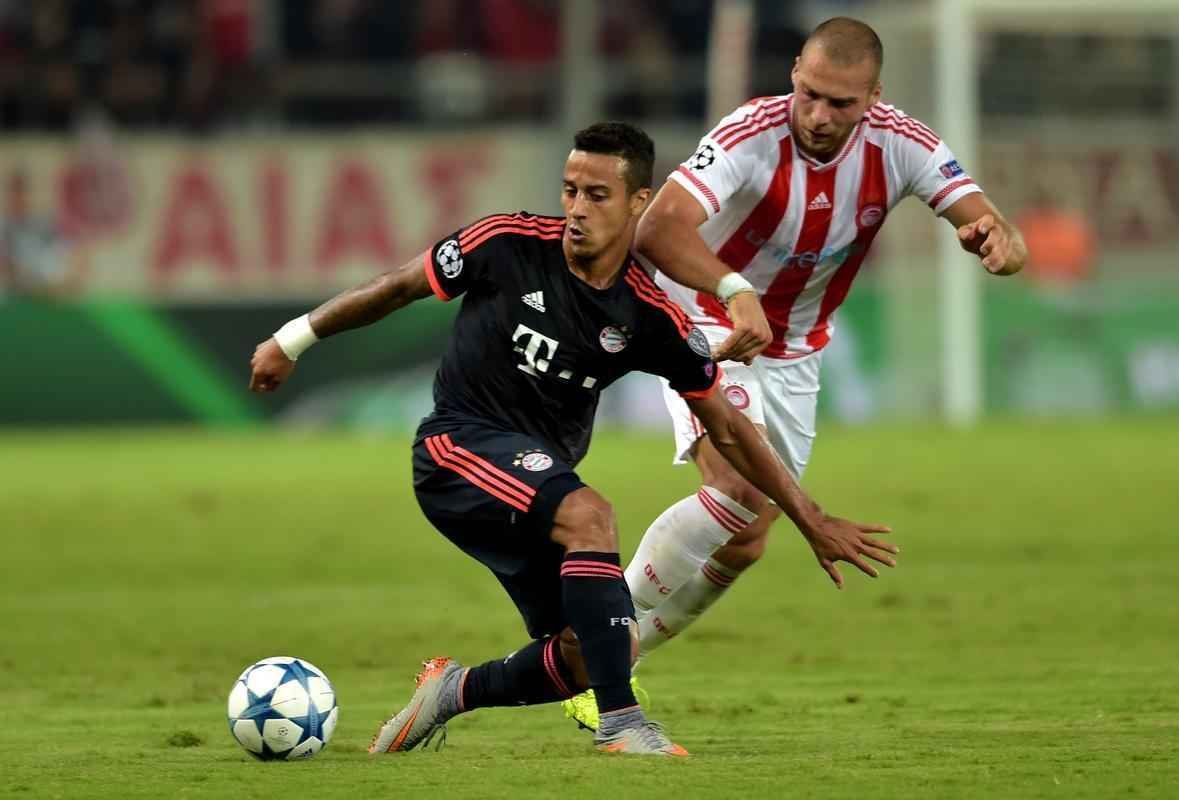 Bayern de Munique bate Olympiakos por 3 a 0 na Grcia