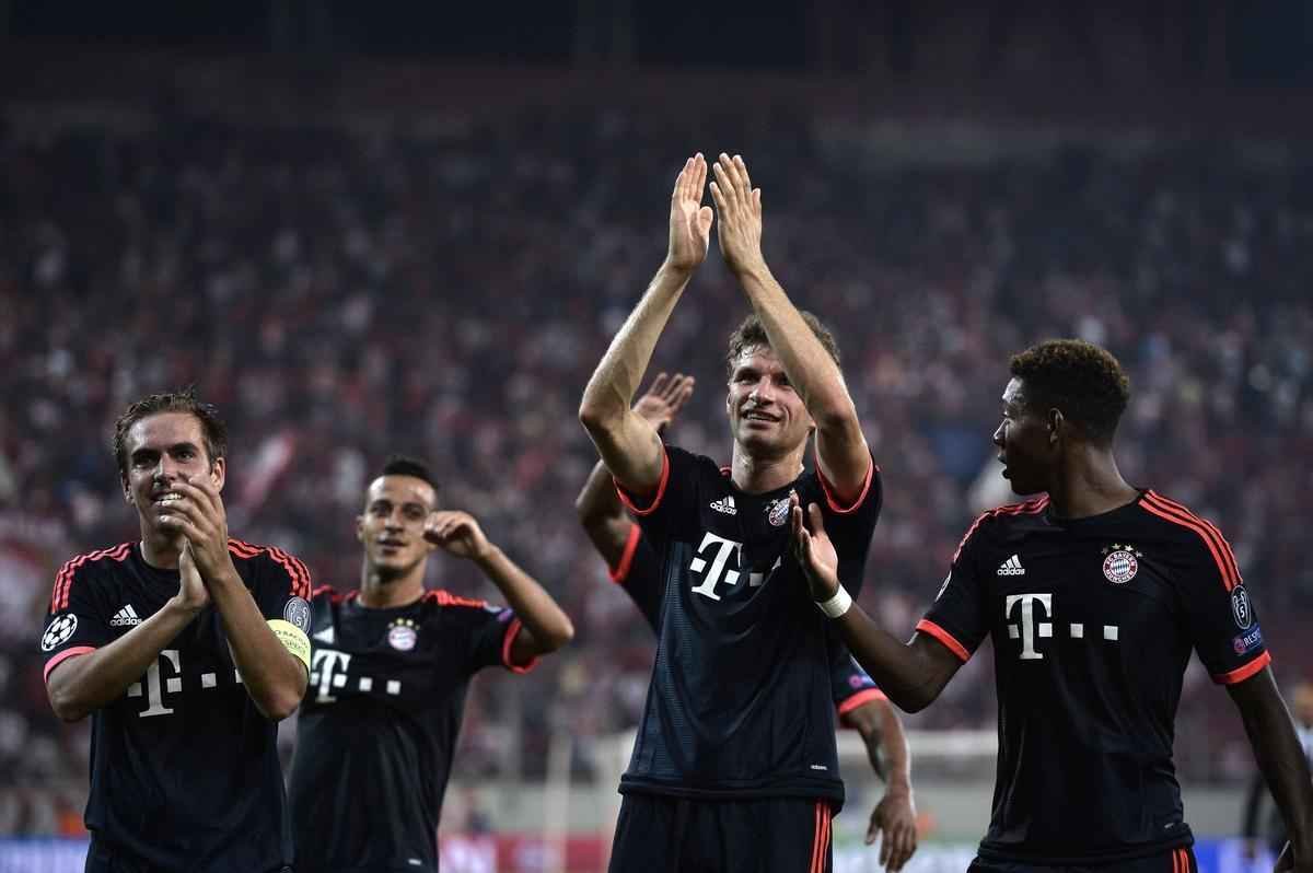 Bayern de Munique bate Olympiakos por 3 a 0 na Grcia