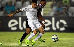 Atltico apresenta futebol aptico e  goleado pelo Santos na Vila Belmiro