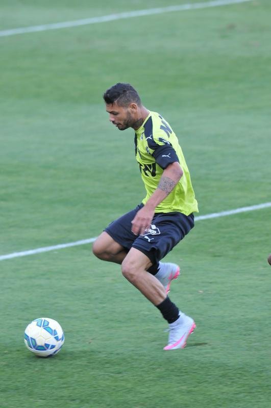 Imagens do treino do Atltico nesta sexta na Cidade do Galo