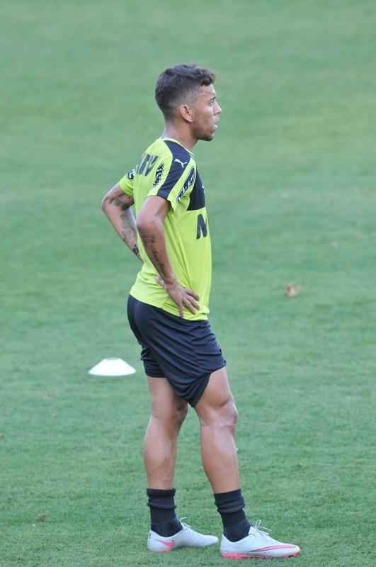 Imagens do treino do Atltico nesta sexta na Cidade do Galo