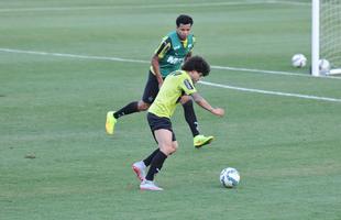 Imagens do treino do Atltico nesta sexta na Cidade do Galo