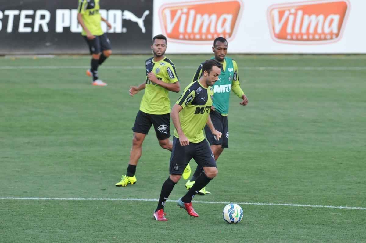 Imagens do treino do Atltico nesta sexta na Cidade do Galo