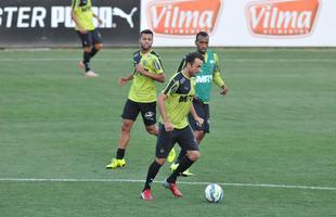 Imagens do treino do Atltico nesta sexta na Cidade do Galo