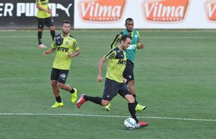 Imagens do treino do Atltico nesta sexta na Cidade do Galo