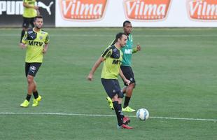 Imagens do treino do Atltico nesta sexta na Cidade do Galo