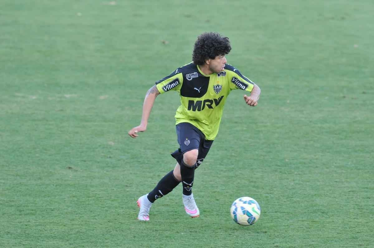 Imagens do treino do Atltico nesta sexta na Cidade do Galo