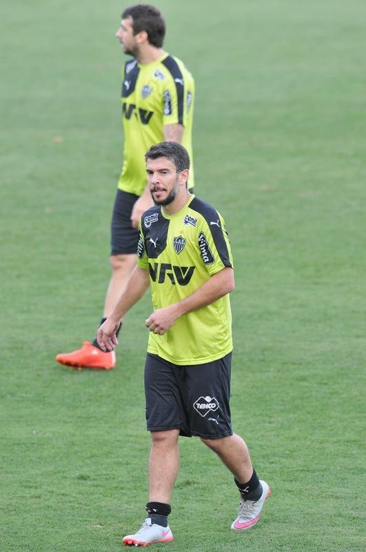 Imagens do treino do Atltico nesta sexta na Cidade do Galo