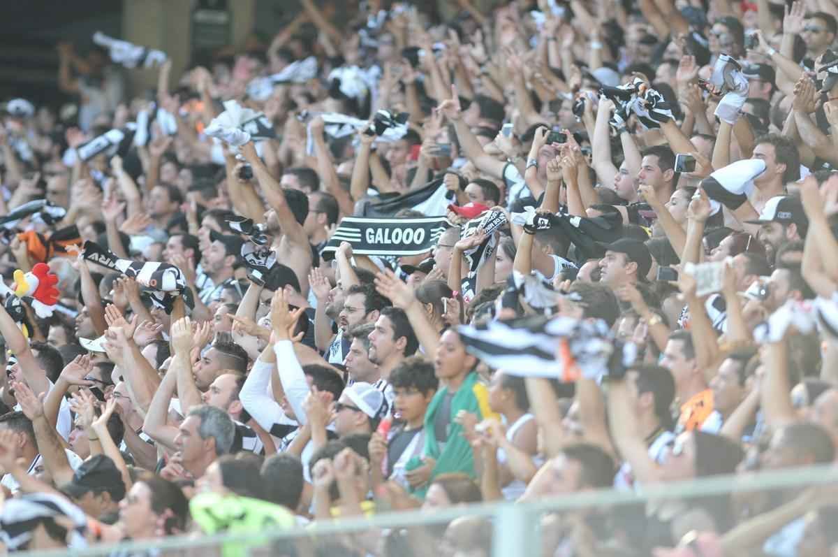Torcedores do Atltico no Independncia na partida contra o Flamengo pelo Brasileiro