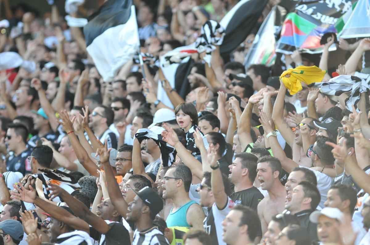 Torcedores do Atltico no Independncia na partida contra o Flamengo pelo Brasileiro