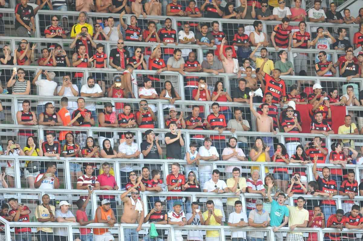 Galeria de imagens da torcida do Flamengo no Estdio Independncia