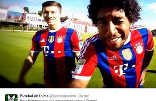 Nas redes, torcida brincou com dia histrico do atacante polons Lewandowski, que marcou cinco gols em 9 minutos durante partida do Bayern de Munique contra o Wolfsburg
