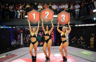 Alessandra Batista, Dai Macedo e Fernanda Medeiros em ao no XFCi 11, em So Paulo
