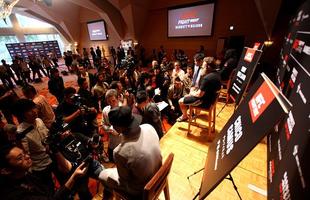 Imagens do Media Day do UFC em Tquio - Vista geral do evento promovido pelo UFC