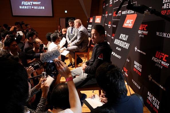Imagens do Media Day do UFC em Tquio - Vista geral do evento no Japo