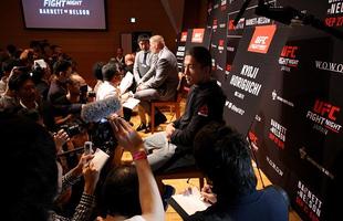 Imagens do Media Day do UFC em Tquio - Vista geral do evento no Japo