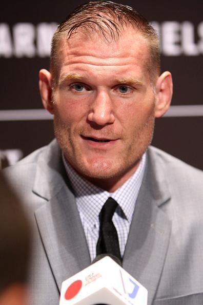 Imagens do Media Day do UFC em Tquio - Josh Barnett na coletiva
