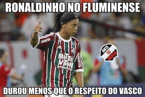 Sada de Ronaldinho do Fluminense virou meme nas redes sociais