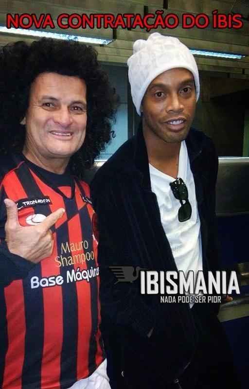 Sada de Ronaldinho do Fluminense virou meme nas redes sociais