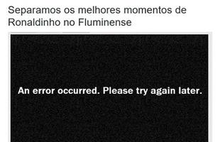 Saída de Ronaldinho do Fluminense virou meme nas redes sociais