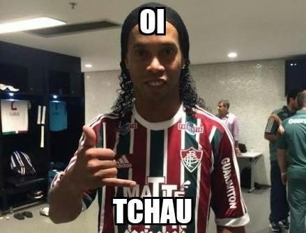 Sada de Ronaldinho do Fluminense virou meme nas redes sociais