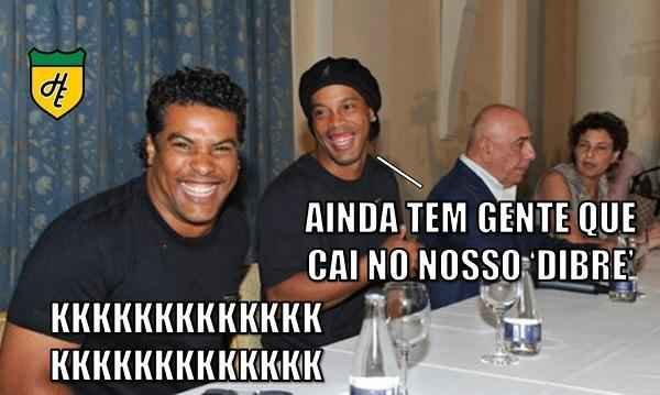 Sada de Ronaldinho do Fluminense virou meme nas redes sociais