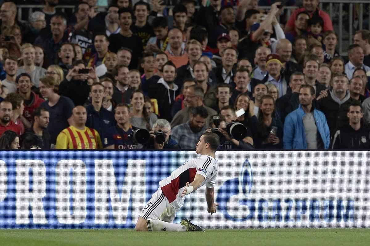 Fotos da partida entre Barcelona e Bayer Leverkusen, pela fase de grupos da Liga dos Campees 