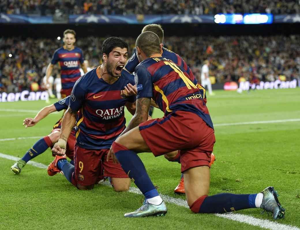 Fotos da partida entre Barcelona e Bayer Leverkusen, pela fase de grupos da Liga dos Campees 
