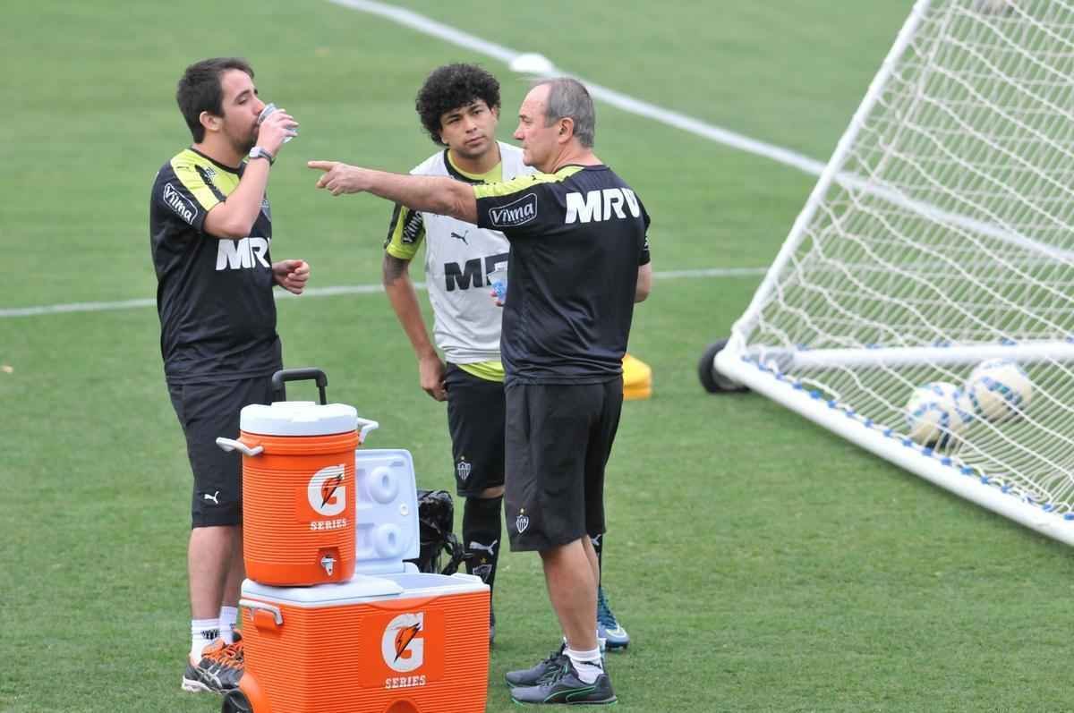 Veja imagens do treino do Atltico na Cidade do Galo
