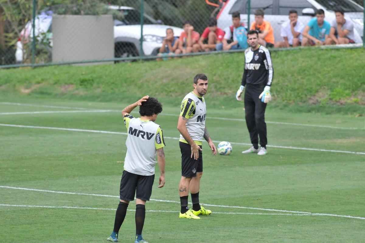 Veja imagens do treino do Atltico na Cidade do Galo
